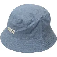 En fant Bøttehatt - falmet Denim - - 6-12 md - Bøttehatt