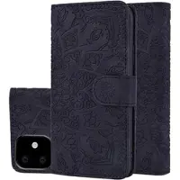 Mtp Products Mandala Series iPhone 11 Lommebok-deksel - Svart