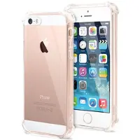 Mtp Products Ripebestandig iPhone 5/5S/SE Hybrid-deksel - Kristallklar
