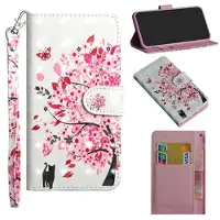 Mtp Products Wonder Series iPhone 12 mini Lommebok-deksel - Blomstrende Tre