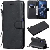 Mtp Products Huawei Nova 5T, Honor 20/20S Lommebok-deksel med Magnetisk Lukning - Svart