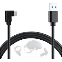 Mtp Products Høyhastighets USB Type-C PC VR Link Kabel - Oculus Quest, Quest 2, Quest 3, Quest 3S - 5m