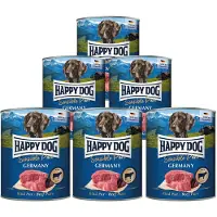Happy Dog Sensible Pure 6 x 800 g - Tyskland (Okse)