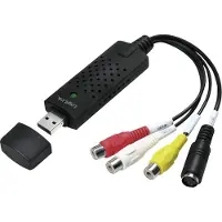 2Direct LogiLink - Videofangstadapter - USB 2.0 - NTSC, PAL - svart