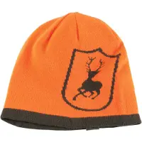 Deerhunter Cumberland Knit Beanie - Reversible Orange One Size