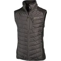 Deerhunter Moor Padded Waistcoat with knit Brown Leaf 2XL
