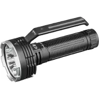 Fenix LR80R, Lommelykt, Sort, IP68, LED, 6 lamper, 50000 timer
