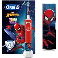 Oral-B D100 Spiderman Elektrisk Tannbørste Med Etui