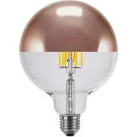 Segula LED-globe E27 6,5W 927 toppforsp. kobber