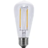 Segula LED-pære rustikk Long Style E27 6,5W klar