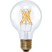 Segula LED-globepære E27 5W 922 G80 filament