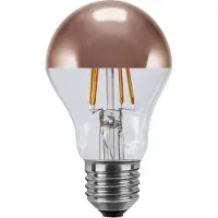 Segula LED-pære E27 3,2W 927 toppforspeilet kobber