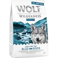 Wolf of Wilderness "Explore The Blue River" Mobility - Fittgående kylling & laks - 5 x 1 kg