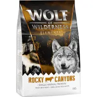 Wolf of Wilderness Sensitiv "Rocky Canyons" Okse - kornfritt - 5 kg
