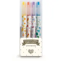 Djeco Fiberpenner Glitter 6-pakning Djeco