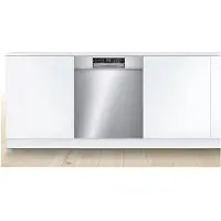 Bosch Serie | 6 SMU6ECS57E - Oppvaskmaskin - innebygd - Wi-Fi - Nisje - bredde: 60 cm - dybde: 55 cm - høyde: 81.5 cm - rustfritt stål