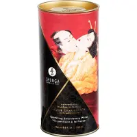 Shunga Aphrodisiac Warming Oil Strawberry Wine – Shunga