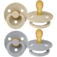 BIBS Colour Smokker - 2-pack - Str. 1 - Symmetrisk - Vanilla/Clo - - 0-6 md - Smokk