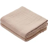 Cam Cam Stoffklutene - 72x72 - 2-pack - Dusty Rose - - OneSize - Gulpeklut