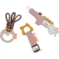 Done by Deer Gaveeske - 3 stk. - Deer Friends - Powder - - OneSize - Aktivitetsleker