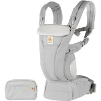 Ergobaby Bæresele - Omni Dream - SoftTouch Bomull - Pearl Grey - - 0-4 år (56-104) - Bæreseler