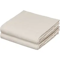 Cam Cam Stoffklutene - 70x70 - 2-pack - Mandel - - OneSize - Gulpeklut
