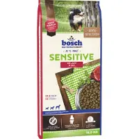 Bosch Økonomipakke bosch 2 x storsekker - Sensitive Lam & Ris (2 x 15 kg)