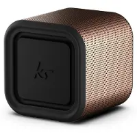 KitSound Boomcube 15 bærbar Bluetooth-høyttaler med dobbel bass - Rose Gold