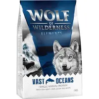 Wolf of Wilderness Sensitiv "Vast Oceans" Fisk - kornfritt - 5 kg