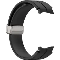 INF Silikonarmbånd med sammenleggbar spenne Black S Samsung Galaxy Watch5 Pro