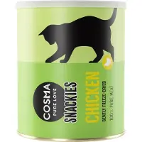 Cosma Snackies Maxi Tube - frysetørkede kattesnacks - Kylling 160 g
