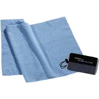 Cocoon Terry Towel Light, Mikrofiber Håndkle, lys blå
