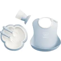 BabyBjörn Spisesett - 5 Deler - Pastellblå - - OneSize - Spisesett