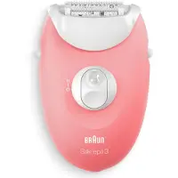 Braun Epilator Silk-épil 3-176, epilator (rosa/hvit)