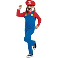 JAKKS Pacific Super Mario Kostyme Mario S (4-6) Disguise
