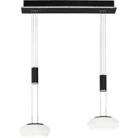Q-SMART-HOME Paul Neuhaus Q-ETIENNE LED-hengelampe 2 lk, svart