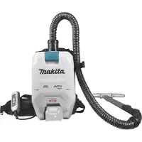 Makita XGT VC008GZ - Støvsuger - ryggsekk - pose ingen lader