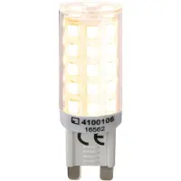 Näve LED-stiftpære G9 3,5 W varmhvit 350 lumen 6-er