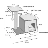 Flamingo Fino M Klatrestativ For Katt