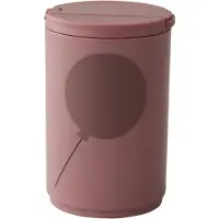 Design Letters Kopp m. Sugerør - Travel - 330 ml - Rosa - - OneSize - Kopp