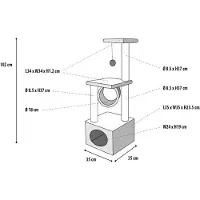 Flamingo Surfer 5 Cats Scratcher