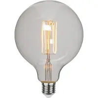 Star Trading E27 G125 LED-pære 3,8W 1800K Dimbar
