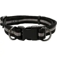 Dogman Kanalhalsband Vera Ställbart Svart/grå