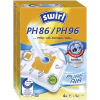 Swirl PH 86 / PH 99 Støvsugerposer - 4-pakning