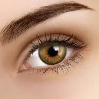 24hShop Fargede Linser Flash Julliet Brun - 1 Mån