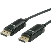 Roline 14013492, 50 m, DisplayPort, DisplayPort, Hankjønn, Hankjønn, Svart