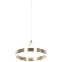 QAZQA Hengende lampe i stål 30 cm inkl. LED 3-trinns dimmbar - Lyani