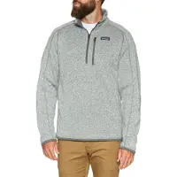 Patagonia Better 1/4 Hettegenser med glidelås grå