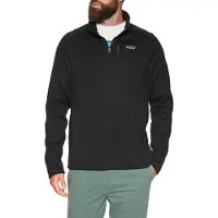 Patagonia Better 1/4 Hettegenser med glidelås svart