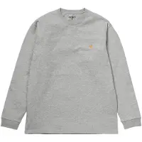 Carhartt WIP Chase Langermet T-skjorte grå